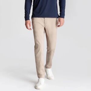 Birddogs Khaki Stretch Pants Men’s Size 30x30 Built-In Liner Casual  Chinos